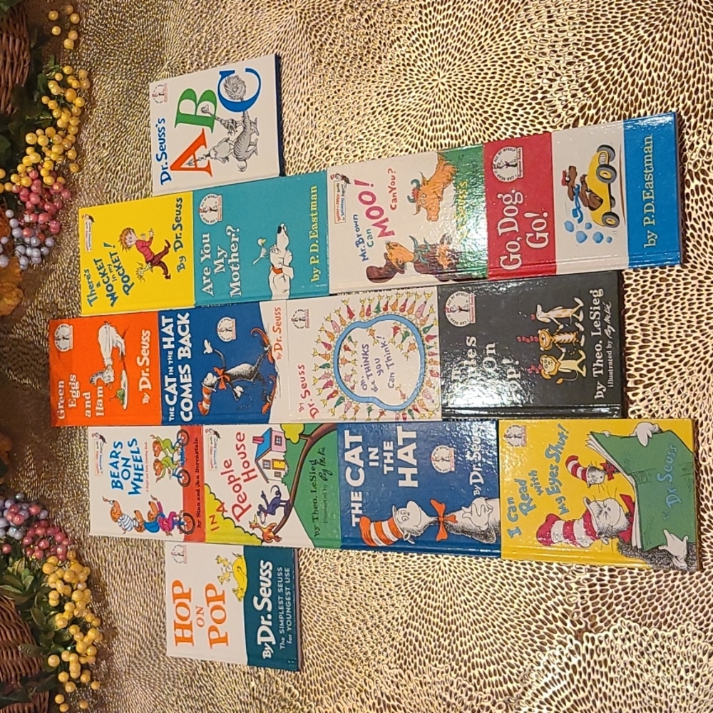 Dr. Seuss 14 Hard Copy Books
